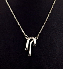 Kette Silber 925 Zirkonia blau Collier - attraktiv & modern