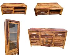 Sideboard Vitrine Tisch Möbel massives Sheesham-Echtholz Ostindischer Palisander