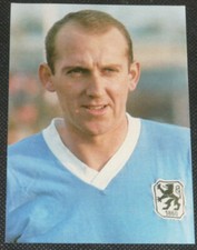 Peter Grosser * Aral Bergmann Sammelkarte WM 1966 * 1860 München * ungeklebt