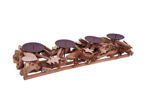 Holz kerzen halter - 50, cm