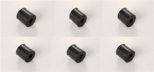 Gummibuchsen bordwand - 6x, f.