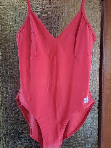 Damen badeanzug rot - gr.44/46,,