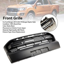Kühlergrill + Buchstaben für Ford Ranger ab.2019 T8 WILDTRAK Schwarz Raptor Stil