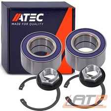 2x RADLAGERSATZ RADLAGER SATZ SET VORNE FÜR FORD FIESTA 5 JH JD 01-08 OHNE ABS