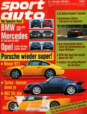 Zeitschrift Sport Auto #11 von