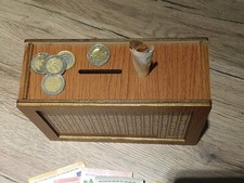 Sparschwein aus holz mit - sparschwein,