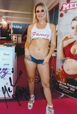 Signiertes Foto Melina May 10 x 15 cm