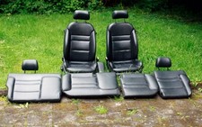 AUDI A3 S3 8L Leder Sportsitze Sitzheizung Innenausstattung MAL Onyx Armlehne