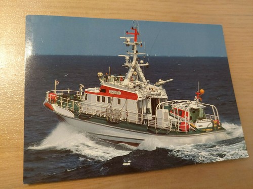 Postkarte dgzrs seenotrettung - postkarte,
