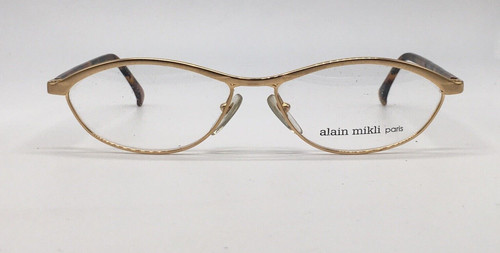 Mikli brille damen - gold, oval