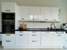 Küche Nobilia Alpin Weiß