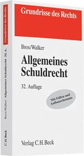 Allgemeines schuldrecht - allgemeines,
