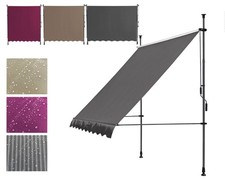 Klemmmarkisen in 2 / 2,5 / 3 m