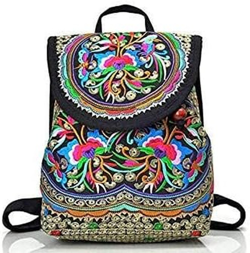 Damen vintage blumen - vintage, rucksack
