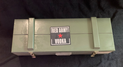 Red army vodka flasche - red,