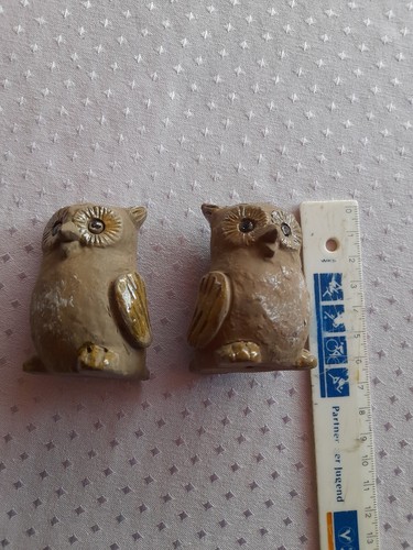 Kleine keramik eulen - kleine, keramik-eulen