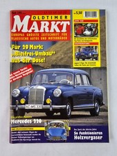 Oldtimer Markt Heft Januar 1/1995 - Mercedes 220 DAF Jaguar E-Type Jawa 500