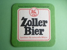 Bierdeckel_Brauerei Zoller-Hof Sigmaringen   B161