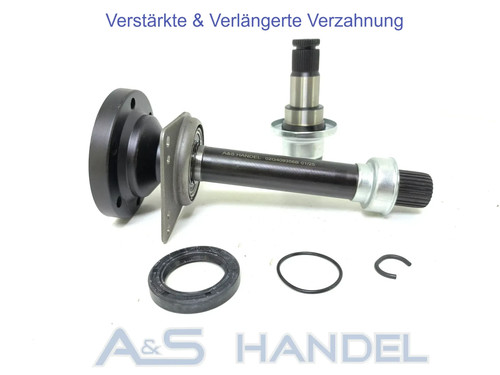 Steckwelle flanschwelle t4 - flanschwelle,