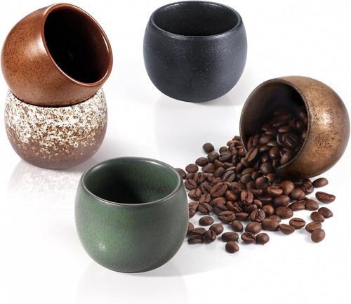Espressotassen set 5er - espressotassen,