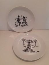 Wandteller mit Scherenschnittmotiv K&A Krautheim Selb Bavaria Germany ca. 19cm