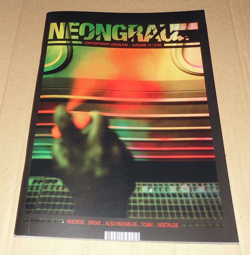 Graffiti magazine neongrau - magazine, "neongrau"