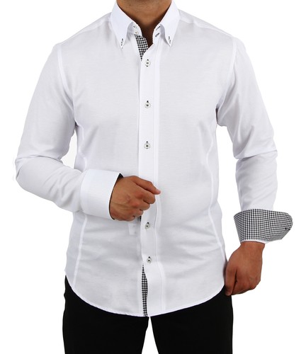 Slim fit hemd - hemd, für