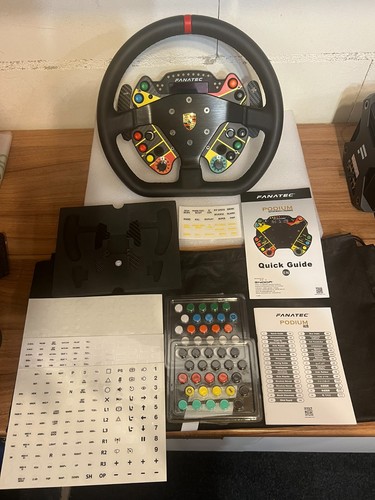 Fanatec podium steering wheel - fanatec,