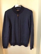 DIGEL Preference Herrenjacke Größe 50 Strickjacke Reißverschluss 100% Wolle Neu