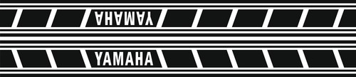 Yamaha vintage decal tank - vintage,
