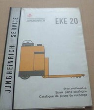Jungheinrich Hubstapler EKE 20 Ersatzteilkatalog