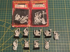 Warhammer Marauder Skaven 15 Plaque Monks Seichenmönche Metal Rare New OOP