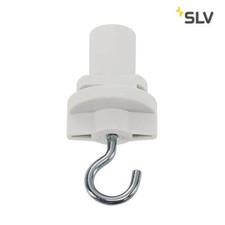 SLV 1001393 3P.-Adapter mit Haken für S-TRACK 3P.-Schiene verkehrsweiß
