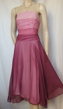 Seidenkleid 40 lila rosa