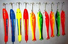 10 Pilker 300-500g Pilker -Norwegenpilker - Blei-Pilker Set