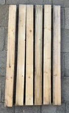 6 Holzbalken 1,21 m Länge