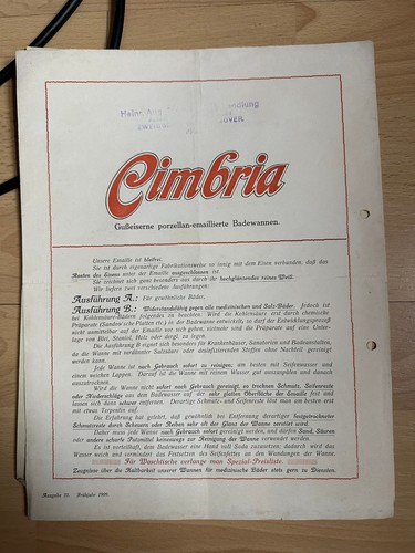 Cimbria emaille badewanne - cimbria,
