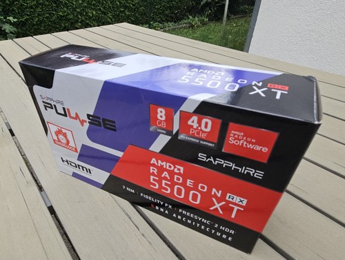 Amd radeon 5500 - xt, pcie