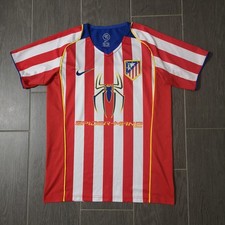 Vintage Retro 2004/05 Torres 9 Atletico Madrid Trikot Größe: S  Streatwear Nike 