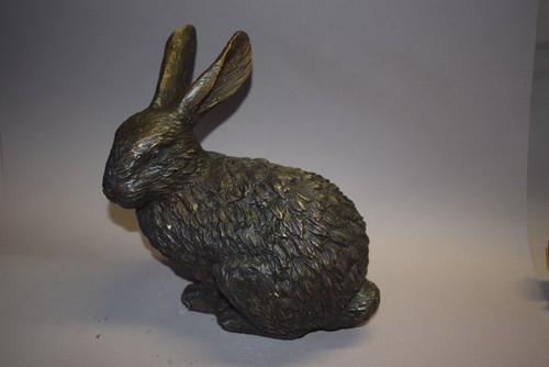 Hase bronze sehr feine - hase,, bronze,