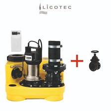 JUNG PUMPEN "compli 300 E" Fäkalien-Hebeanlage (Keilflachschieber)