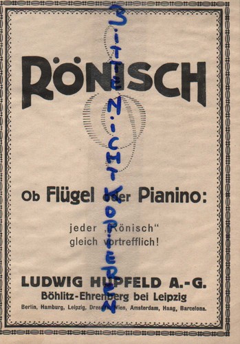 Leipzig werbung 1924 ludwig - 1924,,