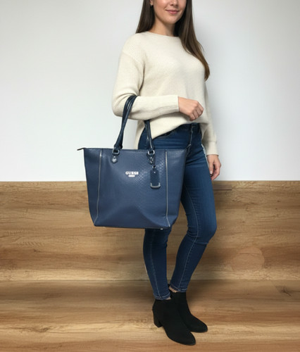 Guess handtasche blau - handtasche,