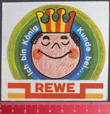 Aufkleber/Sticker:  Rewe