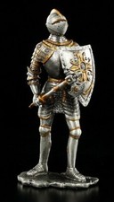 Zinnritter Figur mit Axt und