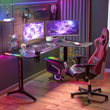 Gaming Tisch LED 160cm Gaming