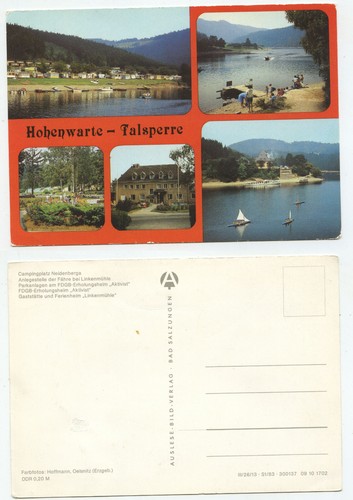 22883 hohenwarte talsperre - -,