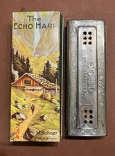 Alte Hohner Mundharmonika Echo