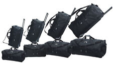 Trolley Rollenkoffer Koffer Schwarz »TRAVEL« Reise Rollen-Tasche 60-80-100-140 L