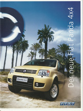 Prospekt Fiat Panda 4x4  Typ 169 09/04 2004
